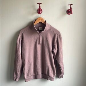 PINK || Quarter Zip Sweater Size XS